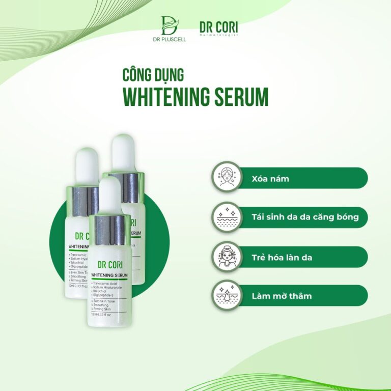 Serum dr pluscell dưỡng trắng